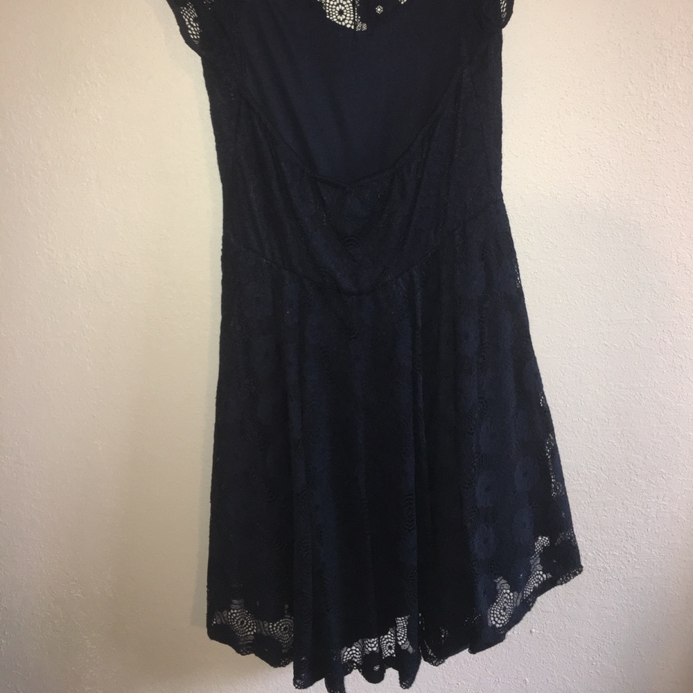 Navy blue dress